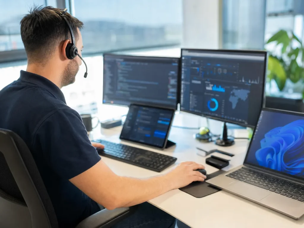 Soporte informatico remoto para empresas — guía de DSI, España